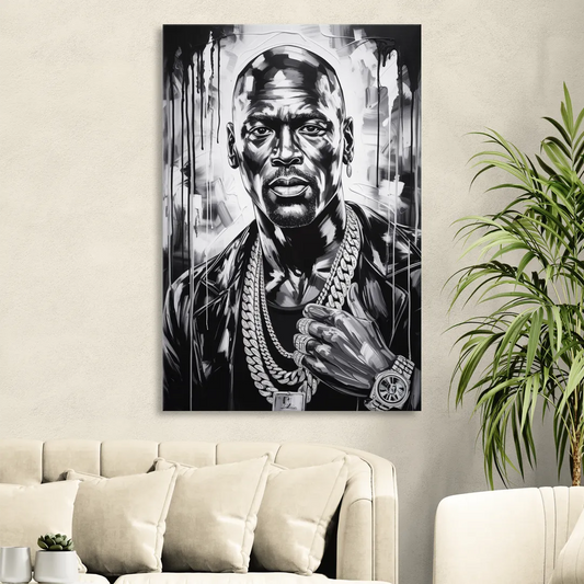 Air Legend Living Room - Canvas Wall Art