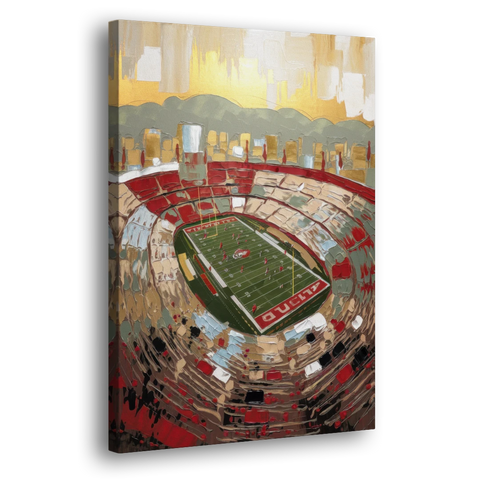 Albuquerque Lobo Pride - Canvas Wall Art - Side