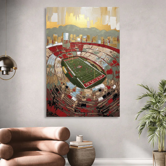 Albuquerque Lobo Pride Living Room - Canvas Wall Art