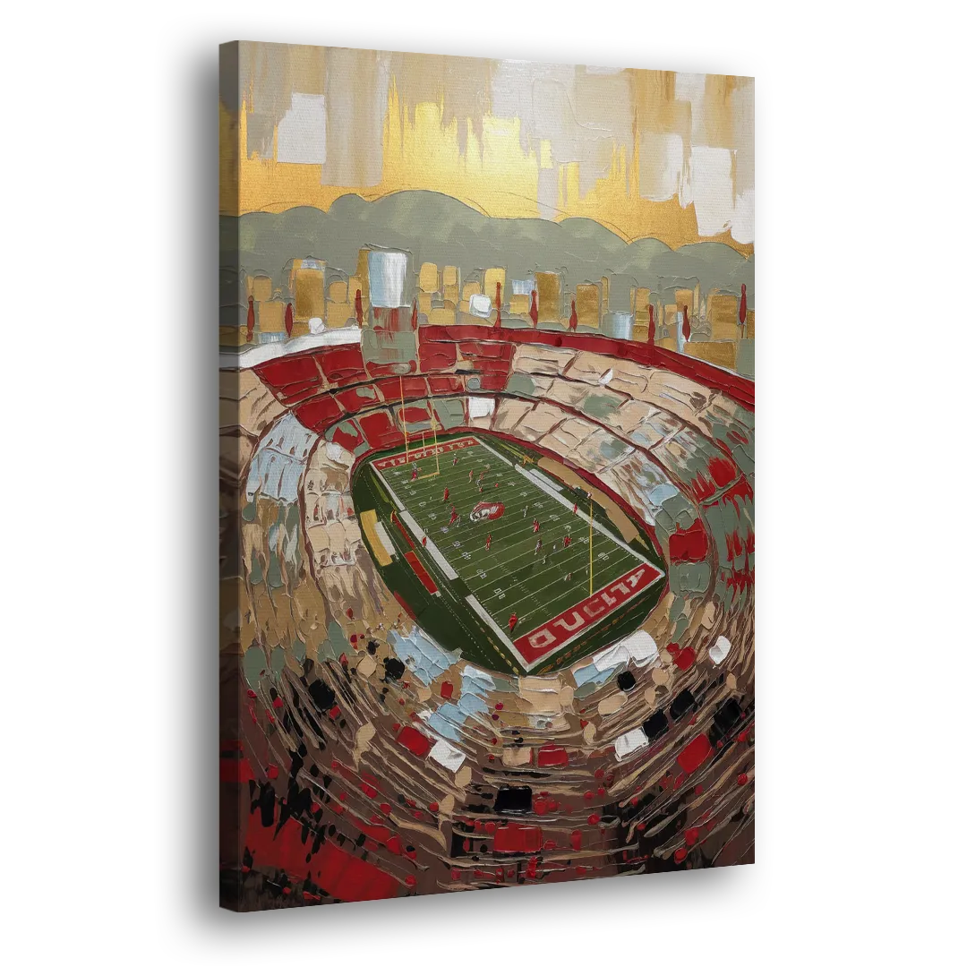 Albuquerque Lobo Pride Side - Canvas Wall Art