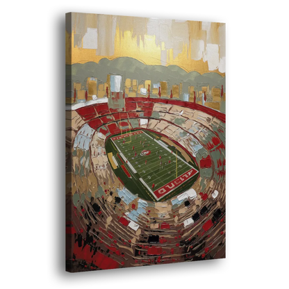 Albuquerque Lobo Pride Side - Canvas Wall Art