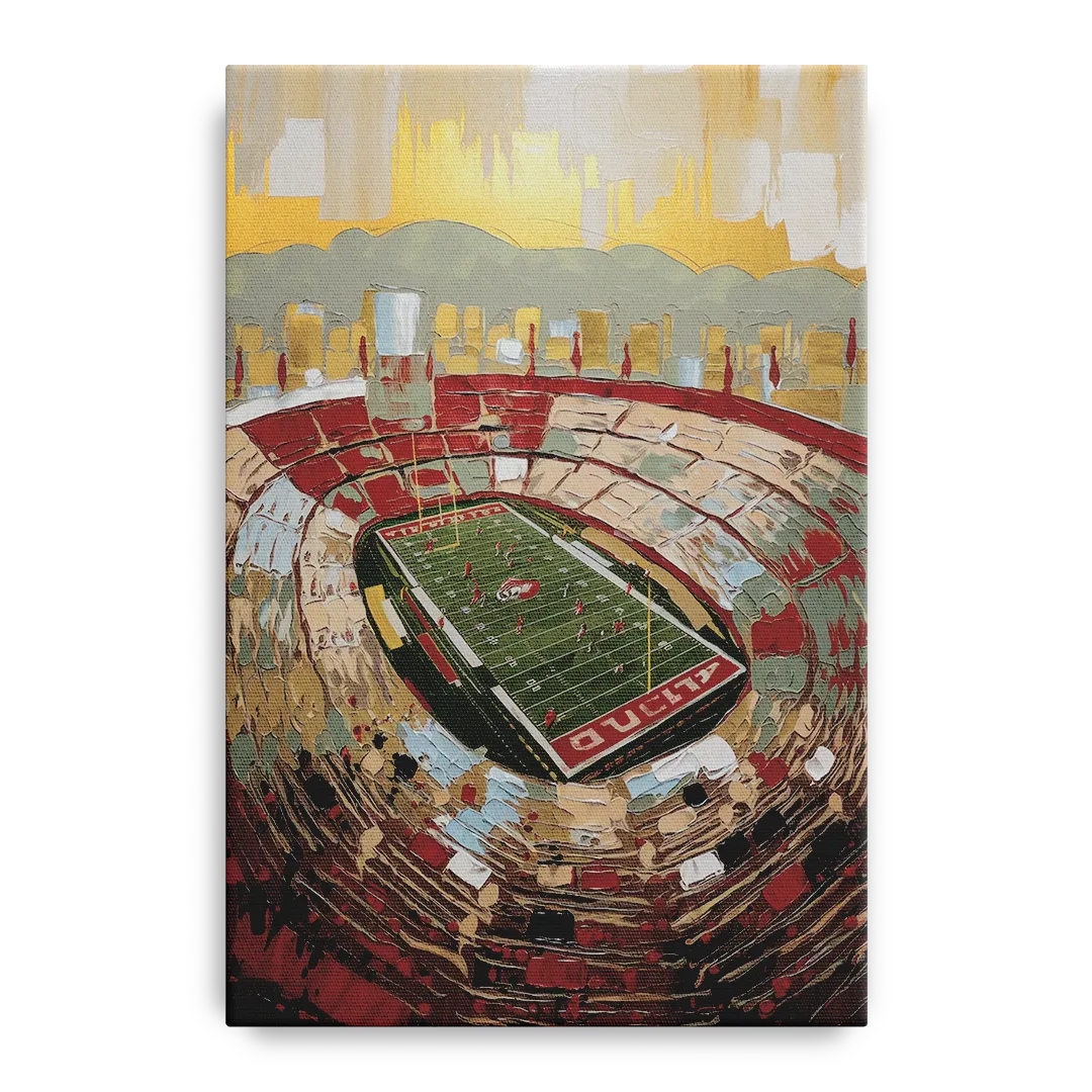 Albuquerque Lobo Pride Front - Canvas Wall Art