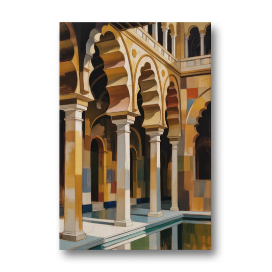 Alcazar Allure - Canvas Wall Art - Front