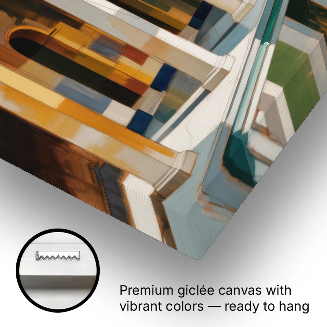 Alcazar Allure - Canvas Wall Art - Gallery Wrap Corner