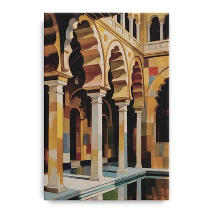 Alcazar Allure Front - Canvas Wall Art