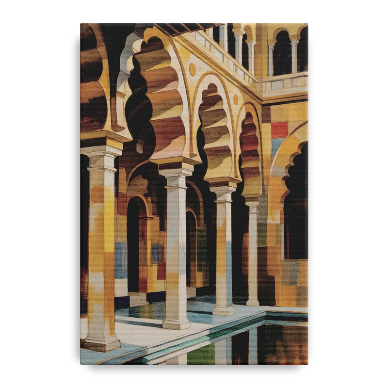 Alcazar Allure Front - Canvas Wall Art