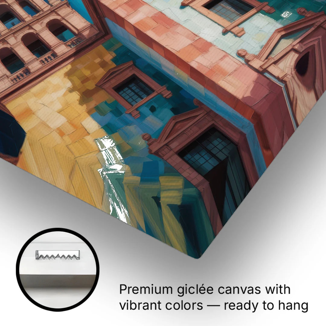 Alhóndiga de Granaditas - Canvas Wall Art - Gallery Wrap Corner