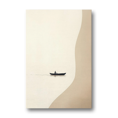 Alone with the Water - Canvas Wall Art - Front