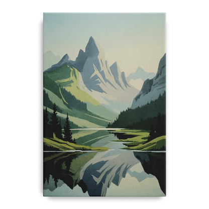 Alpine Adventure Front - Canvas Wall Art