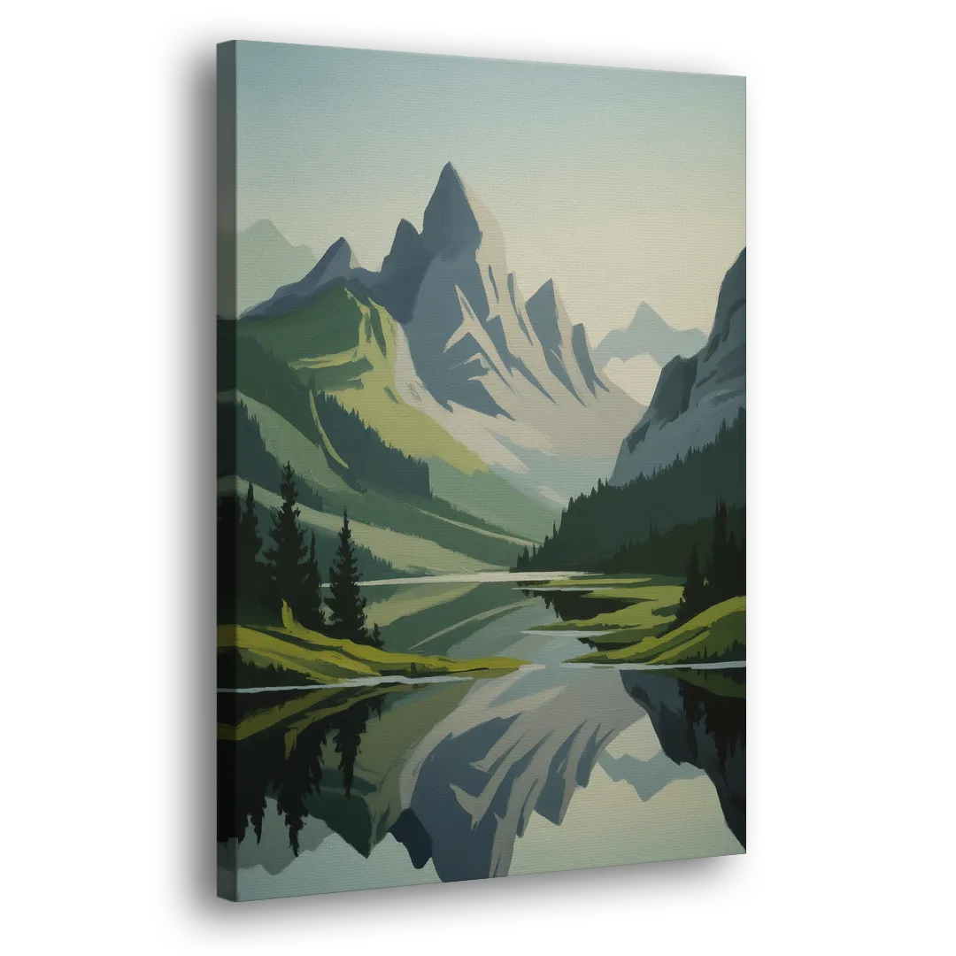 Alpine Adventure Side - Canvas Wall Art