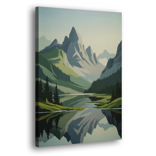 Alpine Adventure Side - Canvas Wall Art