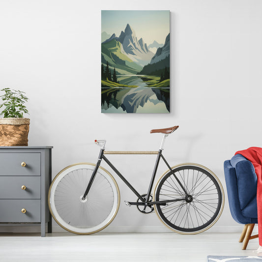 Alpine Adventure - Canvas Wall Art Living Room