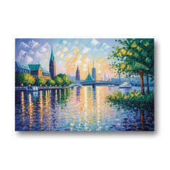 Alster Serenity - Canvas Wall Art - Front