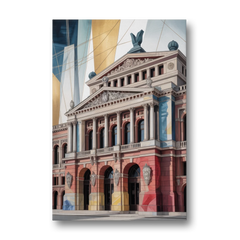 Alte Oper Majesty - Canvas Wall Art - Front