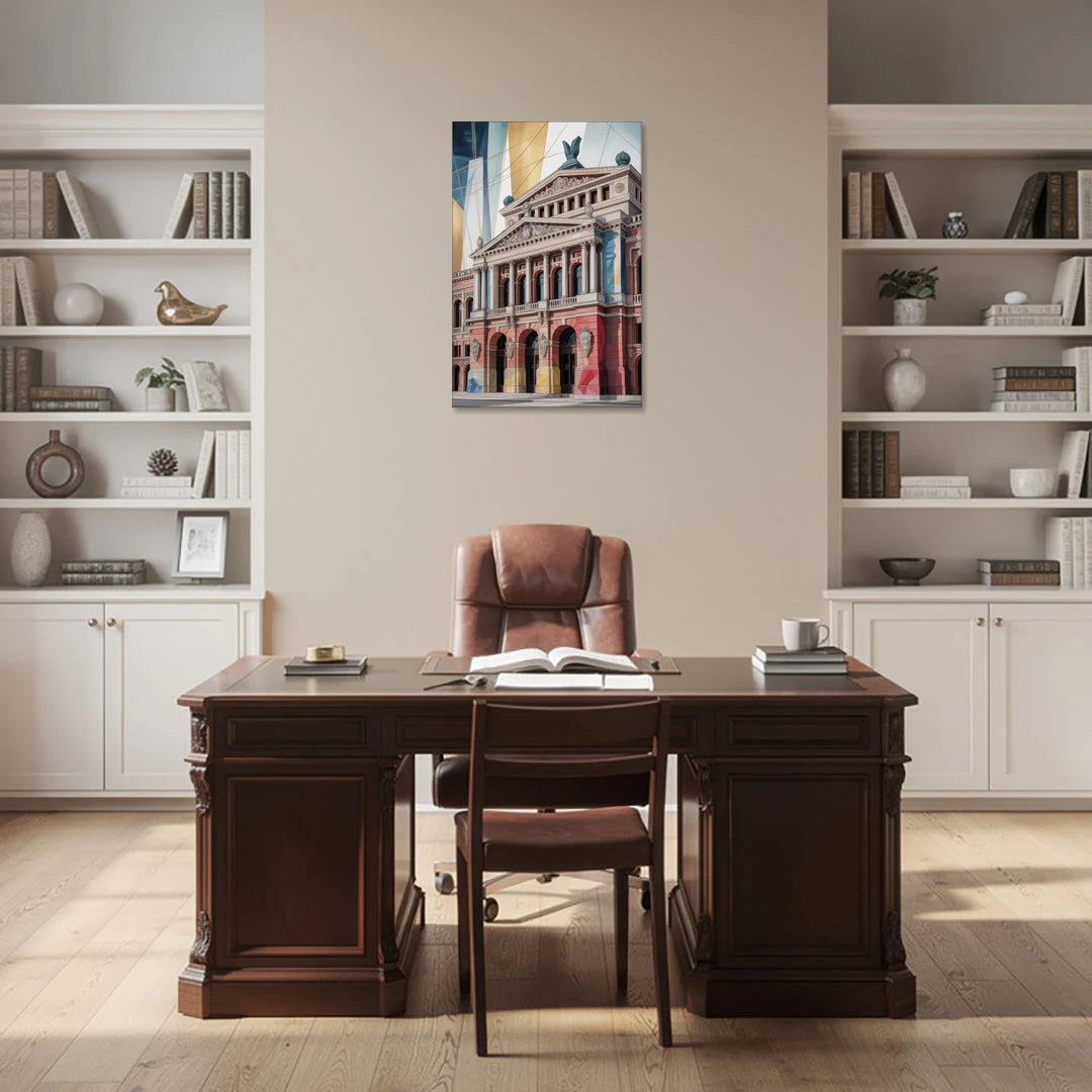 Alte Oper Majesty - Canvas Wall Art - Office - 24x36
