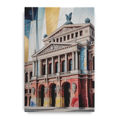 Alte Oper Majesty Front - Canvas Wall Art