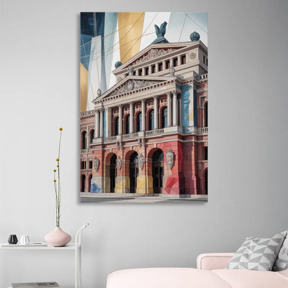 Alte Oper Majesty Living Room - Canvas Wall Art