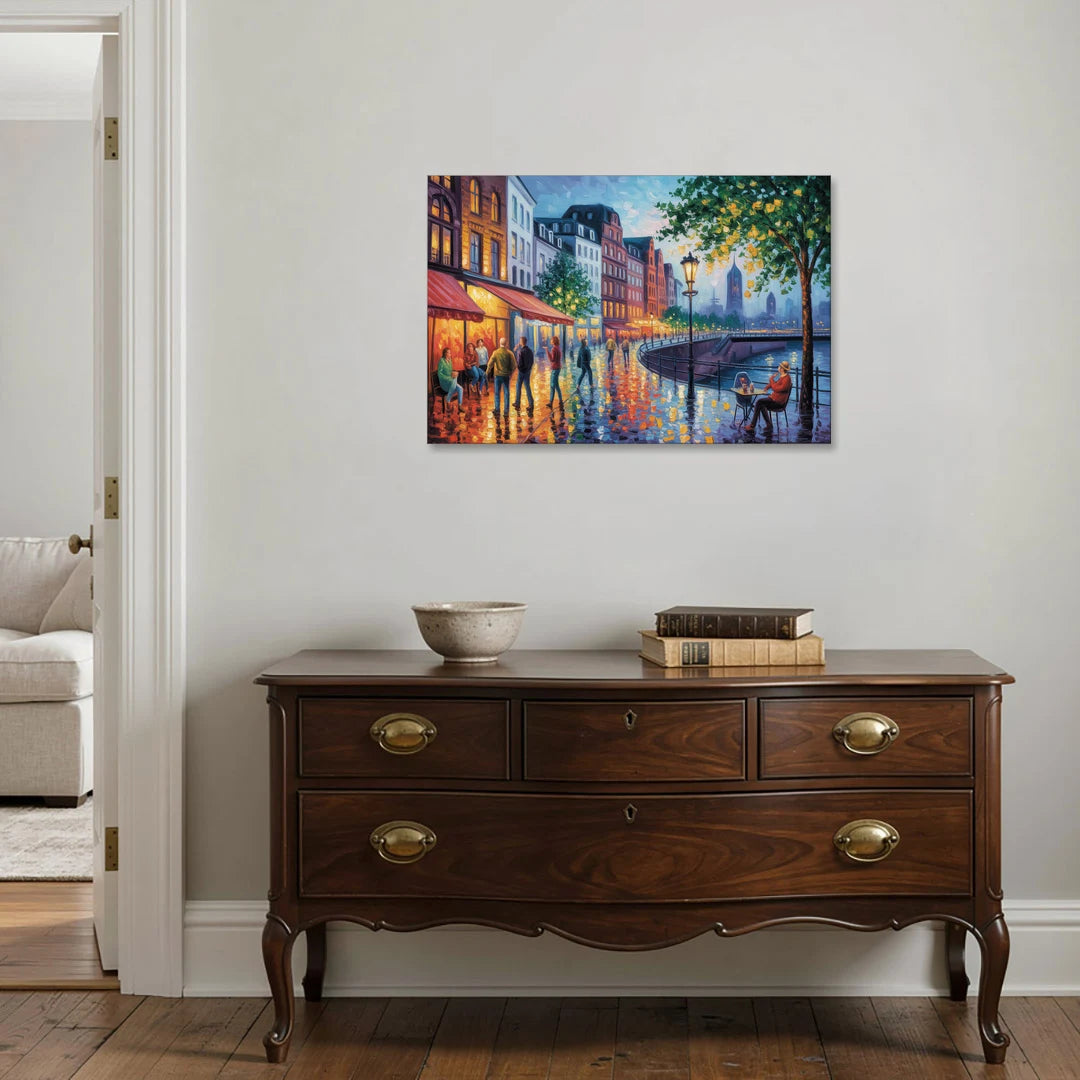 Altstadt Charm - Canvas Wall Art - Coffee Table - 36x24