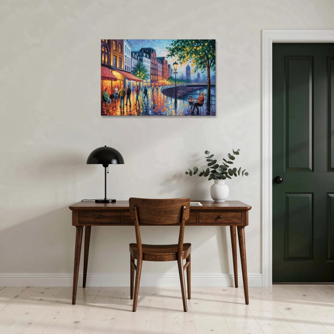 Altstadt Charm - Canvas Wall Art - Office - 36x24