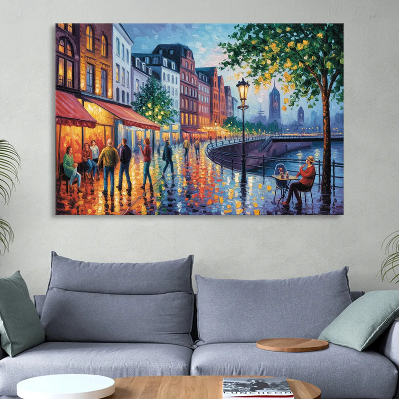 Altstadt Charm Sitting Room - Canvas Wall Art