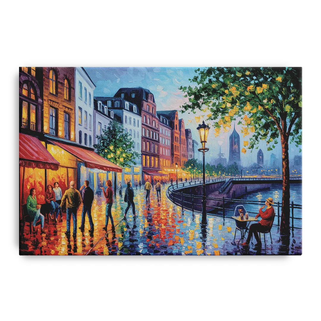 Altstadt Charm Front - Canvas Wall Art