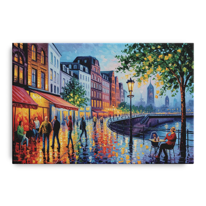 Altstadt Charm Front - Canvas Wall Art