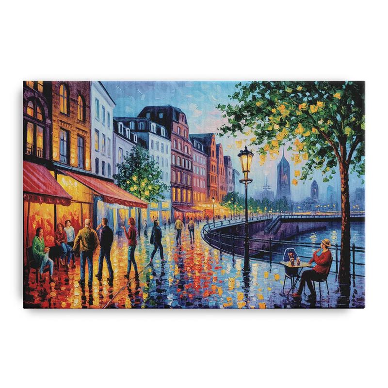 Altstadt Charm Front - Canvas Wall Art