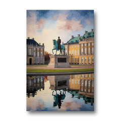 Amalienborg Majesty - Canvas Wall Art - Front