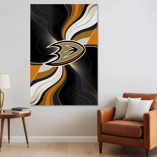 Anaheim Ducks Pride - Canvas Wall Art - Sofa - 40x60