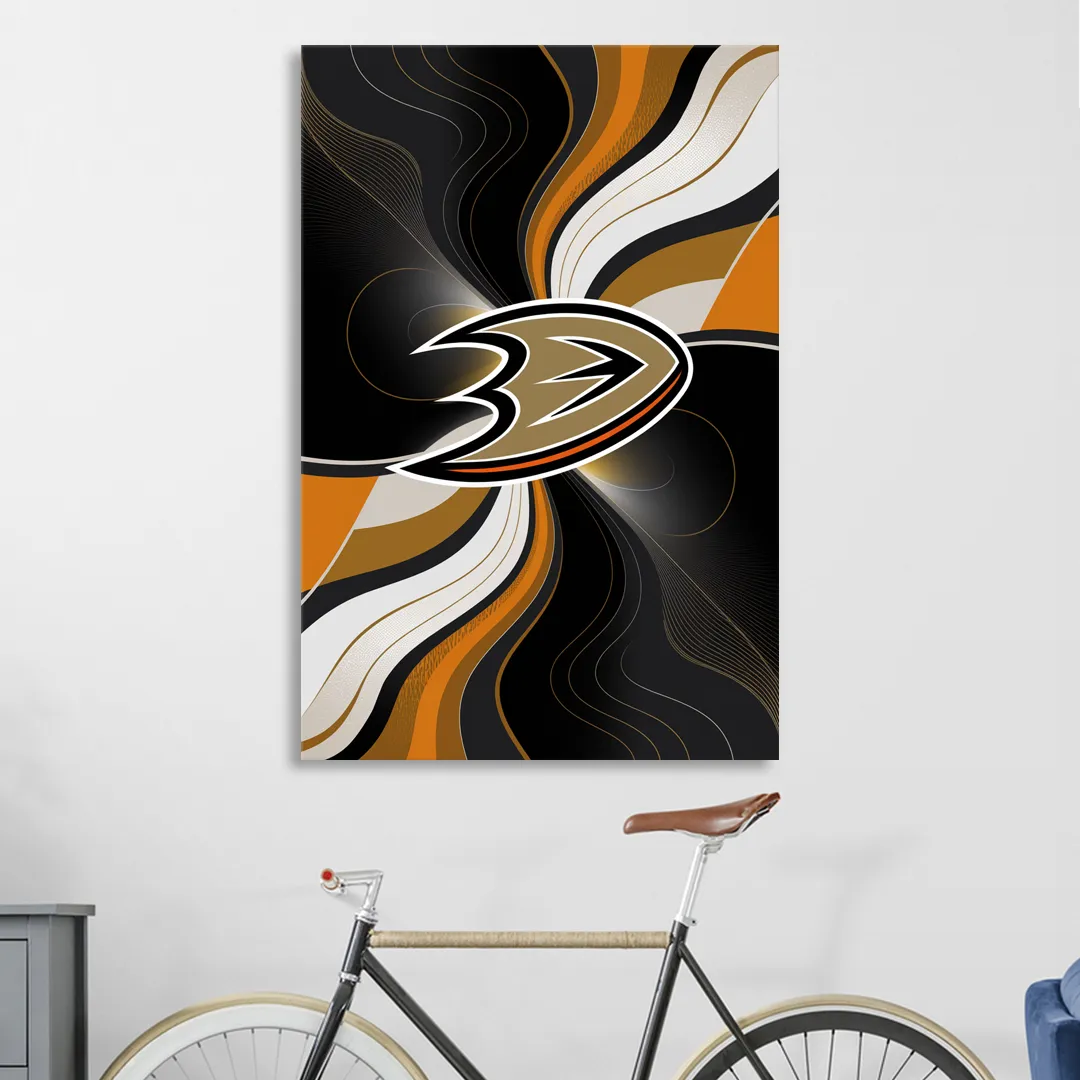Anaheim Ducks Pride Sitting Room - Canvas Wall Art