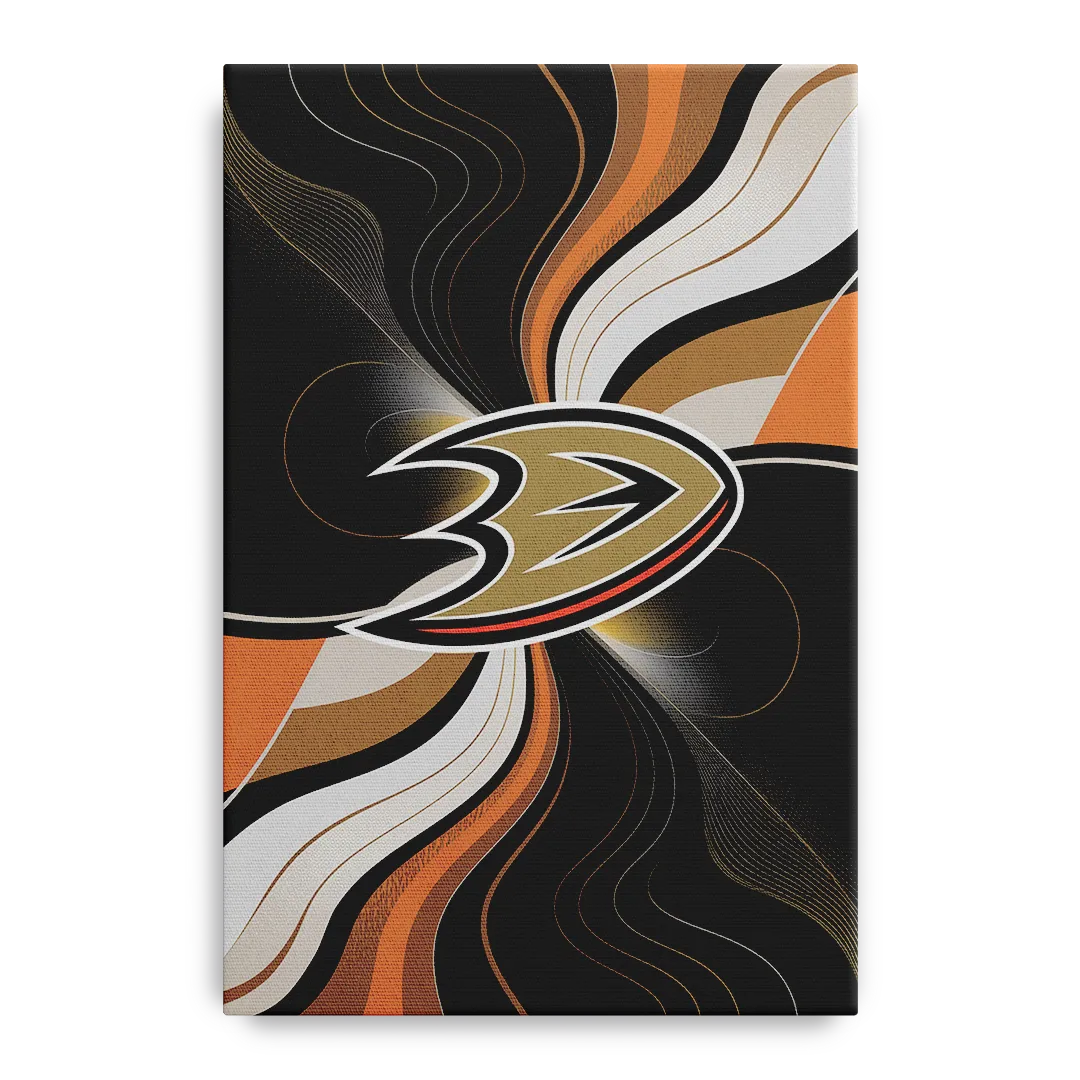 Anaheim Ducks Pride Front - Canvas Wall Art