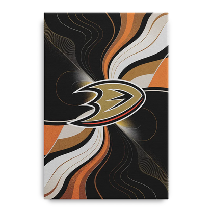 Anaheim Ducks Pride Front - Canvas Wall Art