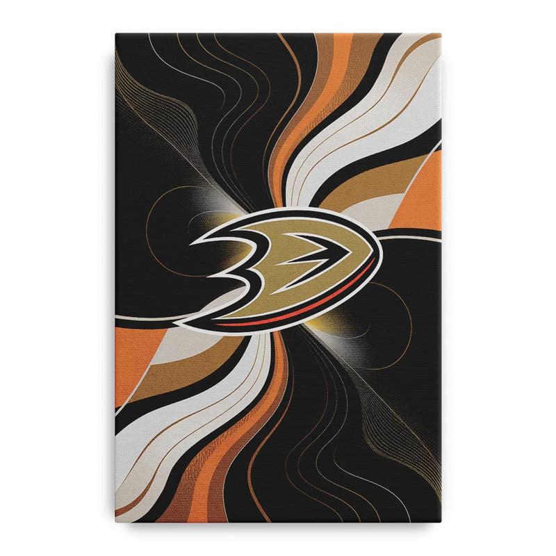 Anaheim Ducks Pride Front - Canvas Wall Art