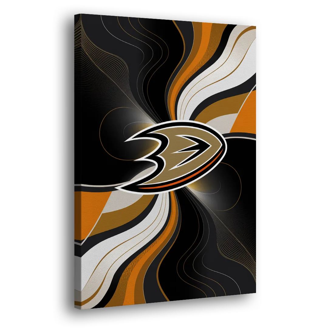 Anaheim Ducks Pride Side - Canvas Wall Art