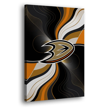 Anaheim Ducks Pride Side - Canvas Wall Art