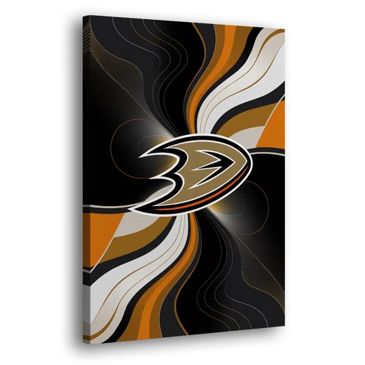 Anaheim Ducks Pride Side - Canvas Wall Art