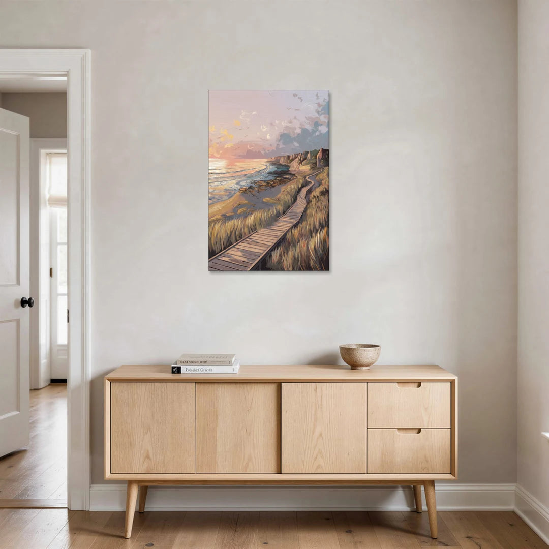 Anchorage Coastal Landscape - Canvas Wall Art - Coffee Table - 24x36