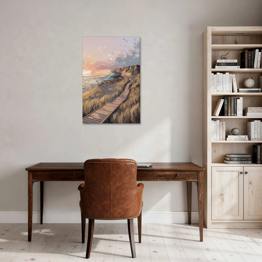 Anchorage Coastal Landscape - Canvas Wall Art - Office - 24x36