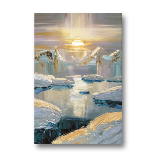 Anchorage Midnight Sun - Canvas Wall Art - Front