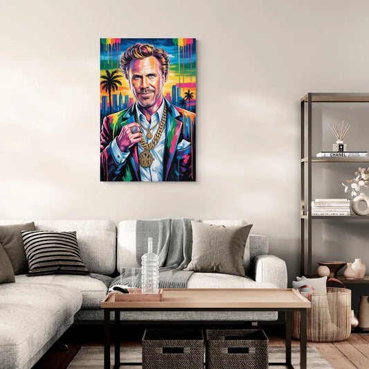 Anchorman - Canvas Wall Art Living Room