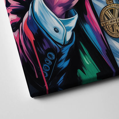 Anchorman Canvas Close Up