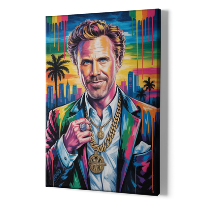 Anchorman - Canvas Print Art Sides