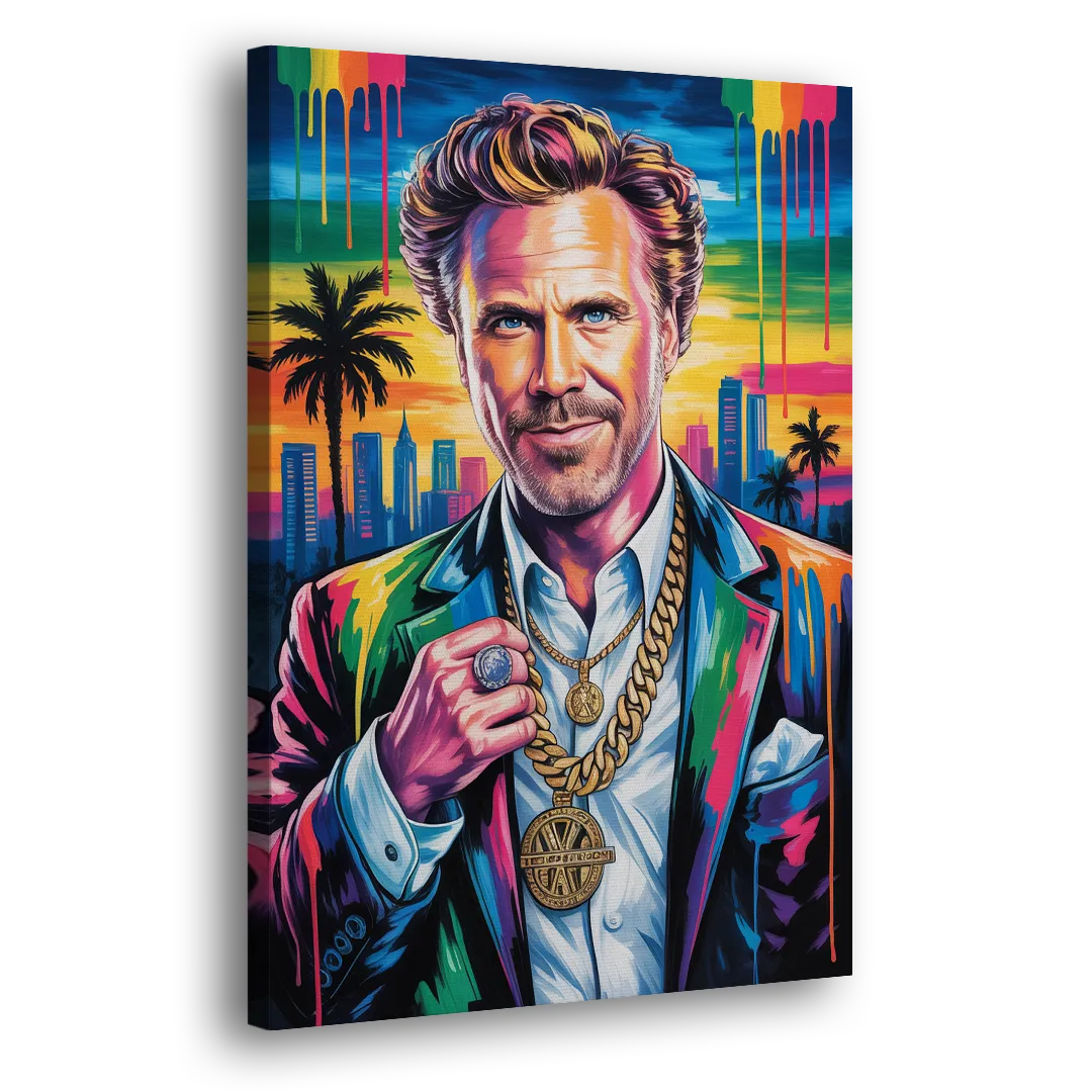 Anchorman Side - Canvas Wall Art
