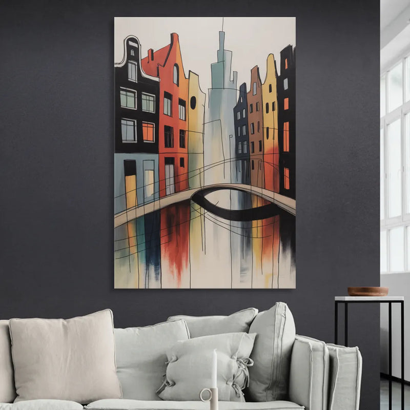 Anne Frank's Amsterdam Sitting Room - Canvas Wall Art