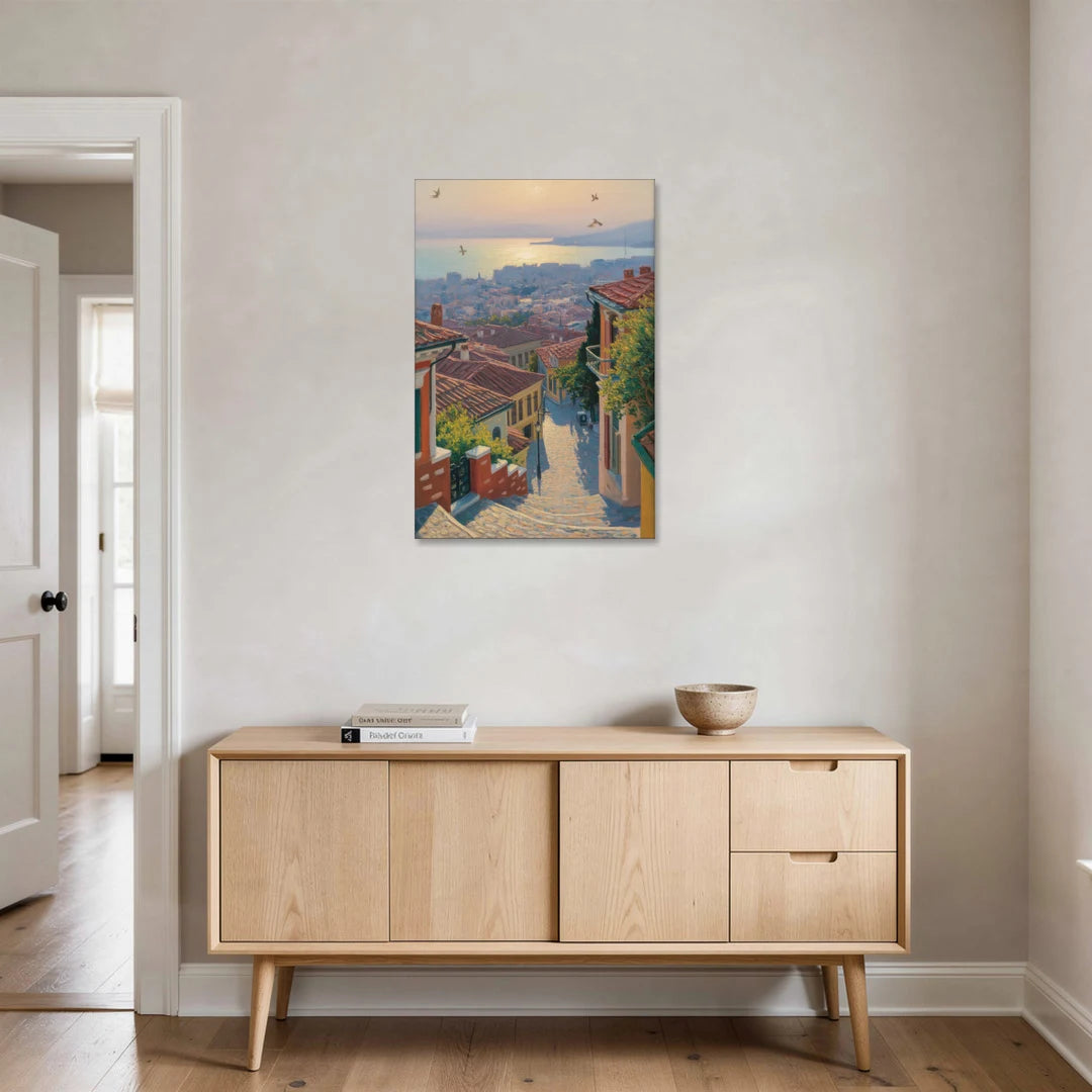 Ano Poli Views - Canvas Wall Art - Coffee Table - 24x36