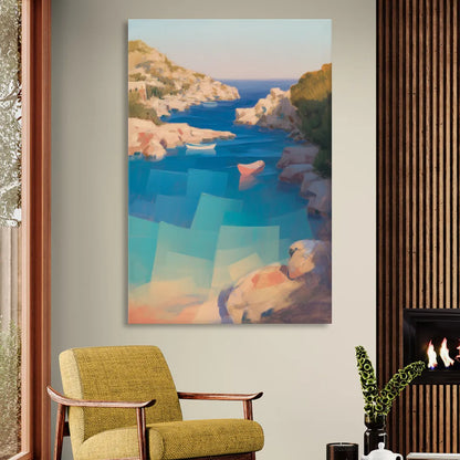 Anthony Quinn Bay Sitting Room - Canvas Wall Art
