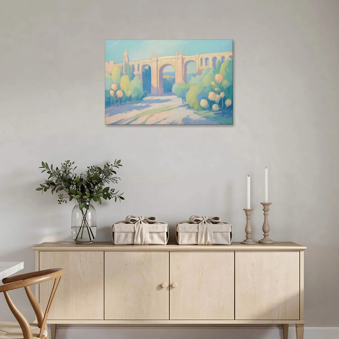 Arcos de Guadalajara - Canvas Wall Art - Coffee Table - 36x24