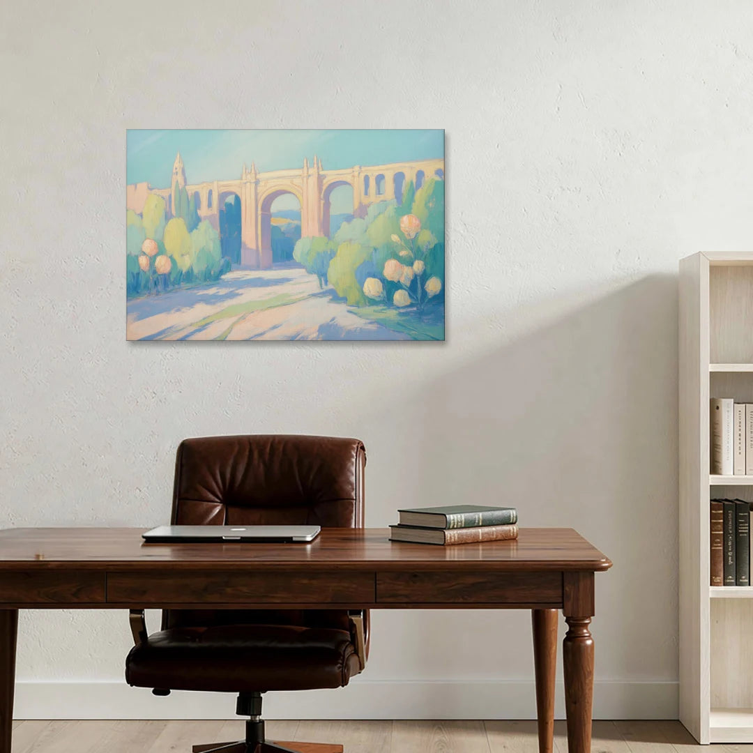 Arcos de Guadalajara - Canvas Wall Art - Office - 36x24