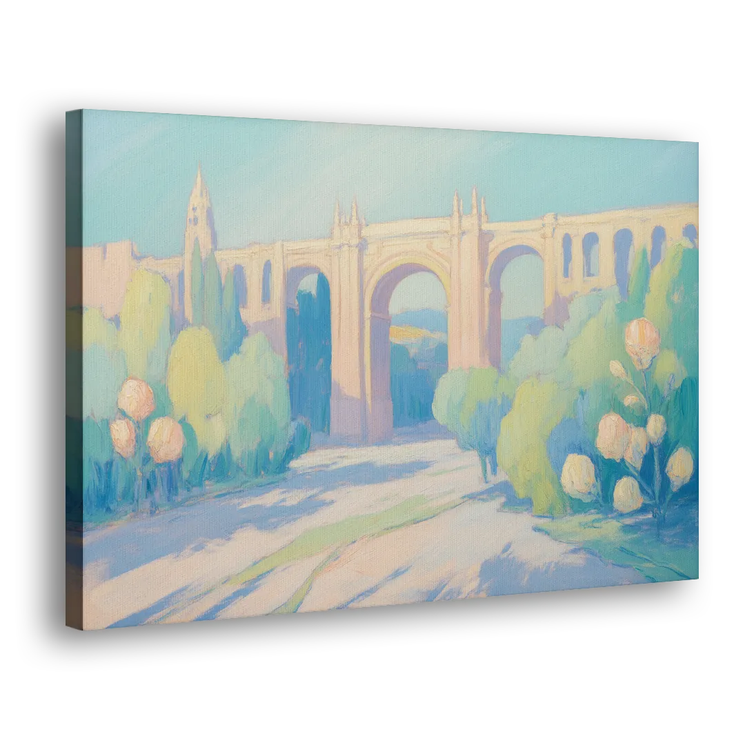 Arcos de Guadalajara Side - Canvas Wall Art