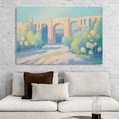Arcos de Guadalajara Living Room - Canvas Wall Art
